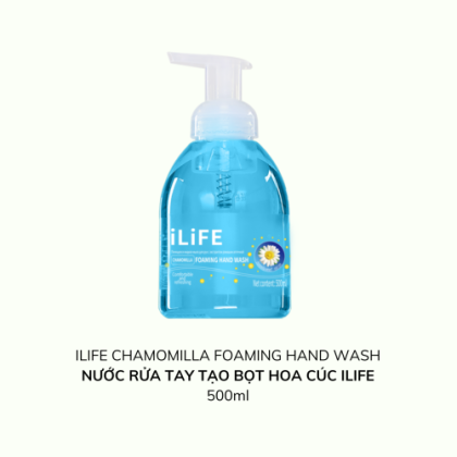 NƯỚC RỬA TAY TẠO BỌT HOA CÚC ILIFE 