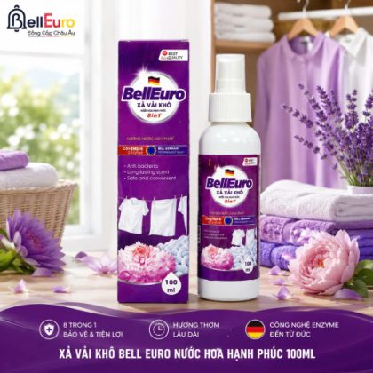 Xả Vải Khô Bell Euro Nước Hoa Hạnh phúc 100ml