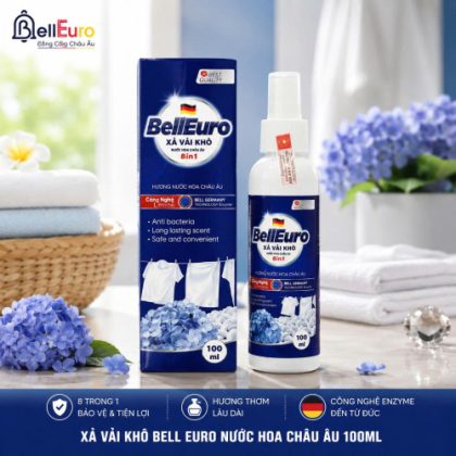Xả Vải Khô Bell Euro Nước Hoa Châu Âu 100ml
