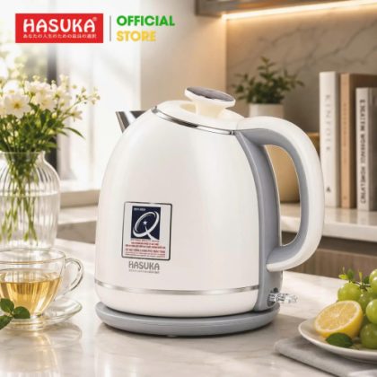 Ấm siêu tốc Hasuka HSK-236 (Trắng - 1,7L)
