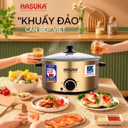 Chảo điện đa năng Hasuka 5.0L HSK-352L