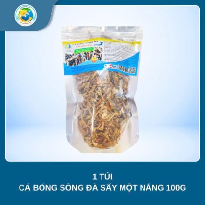  [CHỈ SHIP] CÁ BỐNG SÔNG ĐÀ SẤY 1 NẮNG 100G