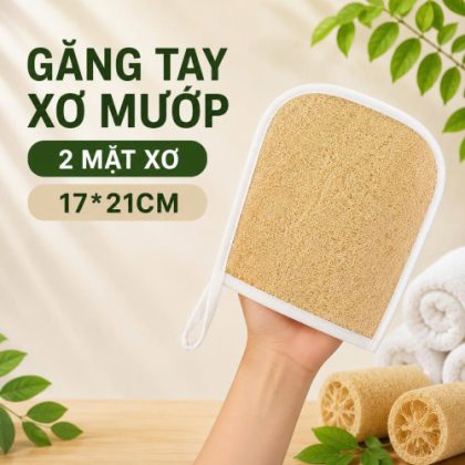 GĂNG TAY XƠ MƯỚP 2 MẶT XƠ - VIP553