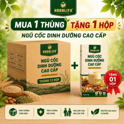 Thùng (12 hộp) Ngũ cốc Dinh dưỡng cao cấp 500g