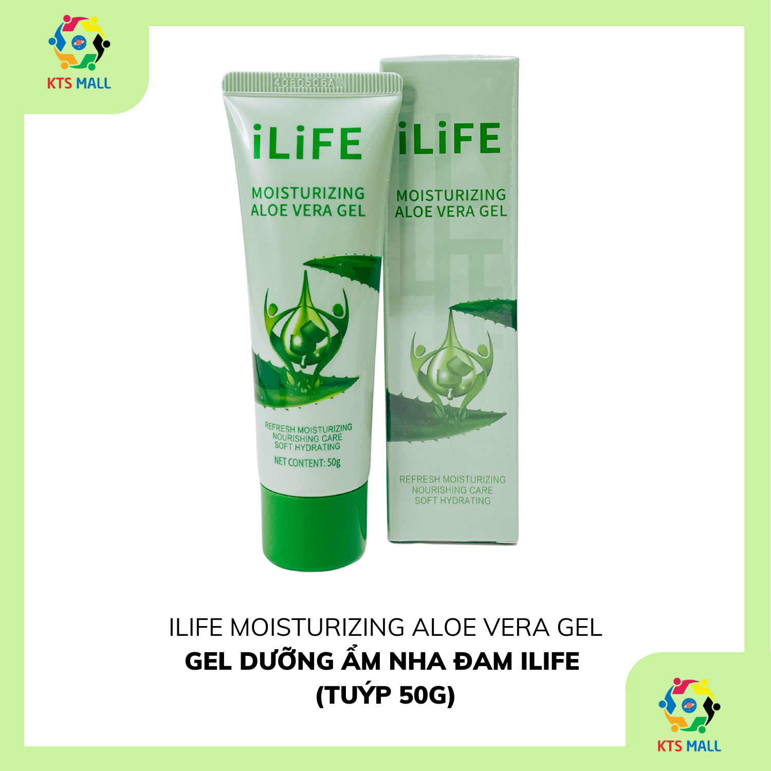 GEL DƯỠNG ẨM NHA ĐAM ILIFE (Tuýp) 