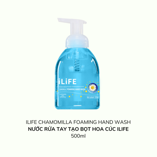 NƯỚC RỬA TAY TẠO BỌT HOA CÚC ILIFE 