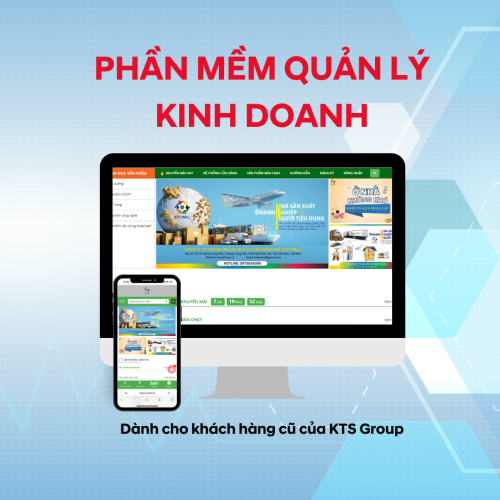 Phần mềm quản lý kinh doanh (Chỉ áp dụng cho khách hàng đã có Website thông minh cũ do Azibai sản xu