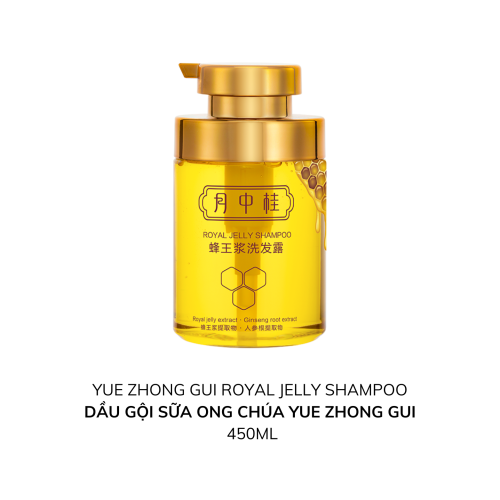 DẦU GỘI SỮA ONG CHÚA YUE ZHONG GUI 