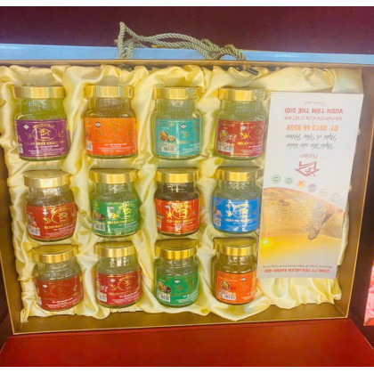 Yến Chưng 12 hũ_ Hộp không thìa