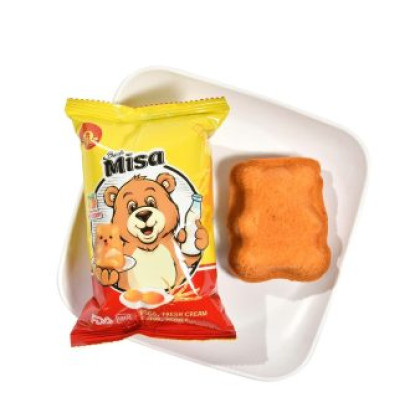 Bánh Misa (cake gấu vị cam) 28g