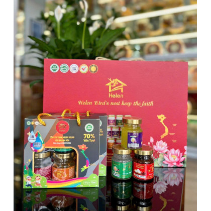 Yến Chưng 6 hũ_ Hộp không thìa