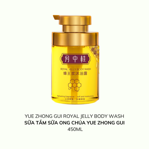 SỮA TẮM SỮA ONG CHÚA YUE ZHONG GUI 