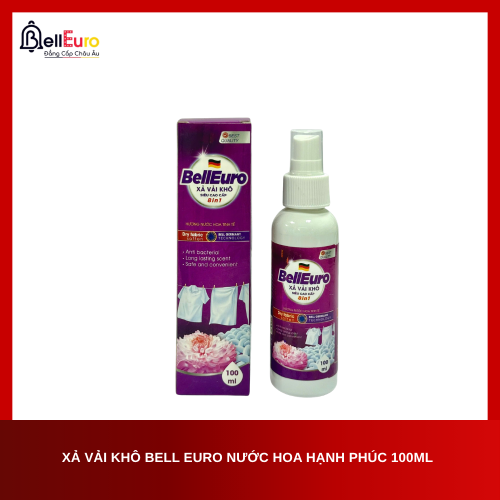 Xả Vải Khô Bell Euro Nước Hoa Hạnh phúc 100ml