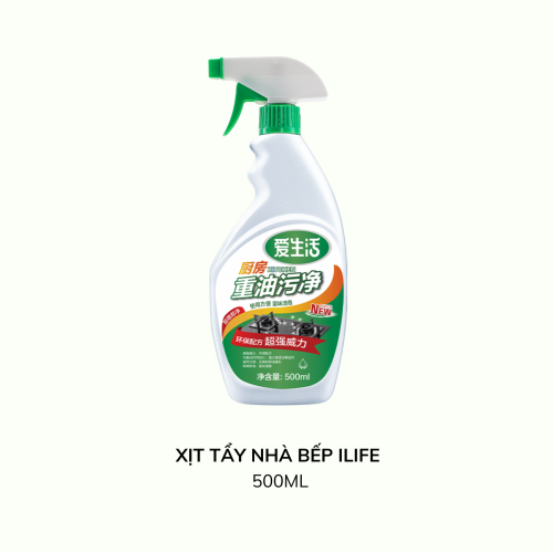 XỊT TẨY NHÀ BẾP ILIFE 