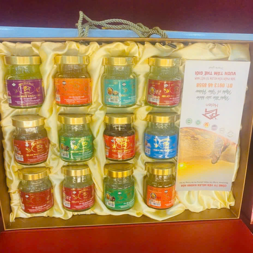 Yến Chưng 12 hũ_ Hộp không thìa