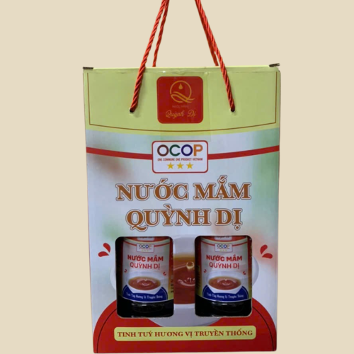 Nước mắm Quỳnh Dị loại 1 ( 2 chai 500ml)