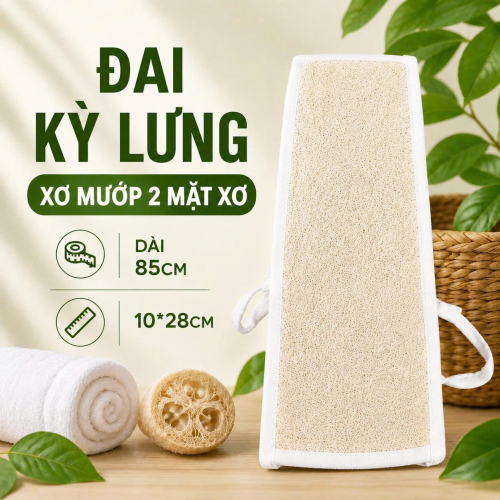 ĐAI KỲ LƯNG XƠ MƯỚP 2 MẶT XƠ