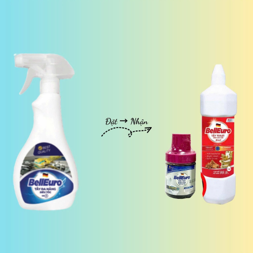 Siêu tẩy đa năng  Bell Euro 500g