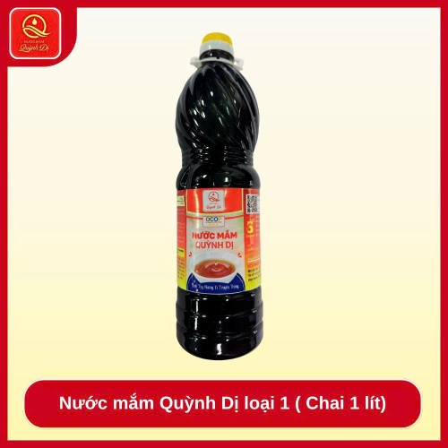 Nước mắm Quỳnh Dị loại 1 ( Chai 1 lít)