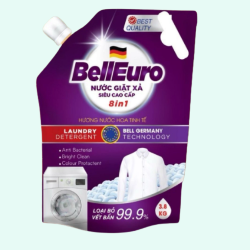Nước Giặt Xả Bell Euro Hương Tinh Tế 3,8kg