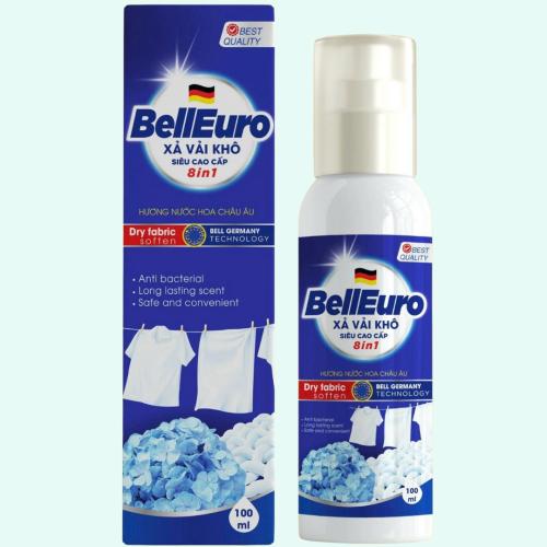 Xả Vải Khô Bell Euro Nước Hoa Châu Âu 100ml