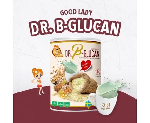Bột ngũ cốc dinh dưỡng 22 + Dr. B-Glucan Wheat Grass (Phù hợp hơn cho người tiều đường hoặc ăn kiêng