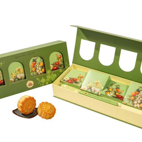 HỘP BÁNH  TRÁI CÂY NHIỆT ĐỚI ( Hộp bánh cao cấp 400g ) 