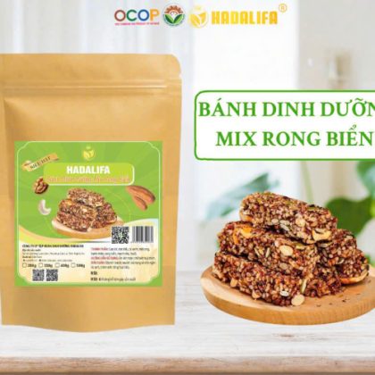 Bánh dinh dưỡng mix rong biển (Bánh gạo lứt ) 200g