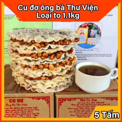 Kẹo cu đơ ông bà Thư Viện (truyền thống, loại to) - VIP532