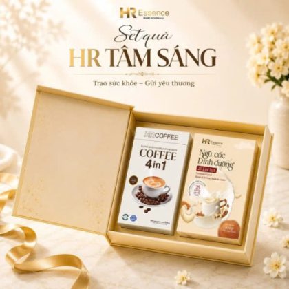 Set quà tâm sáng (coffee + NC 25 loại hạt) - VIP532