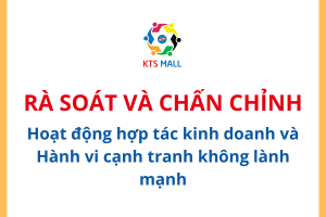 Rà soát và chấn chỉnh hoạt động hợp tác kinh doanh, và hành vi cạnh tranh không lành mạnh