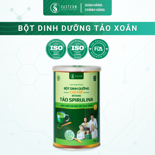 Thực phẩm bổ sung Bột dinh dưỡng cao cấp bổ sung tảo Spirulina