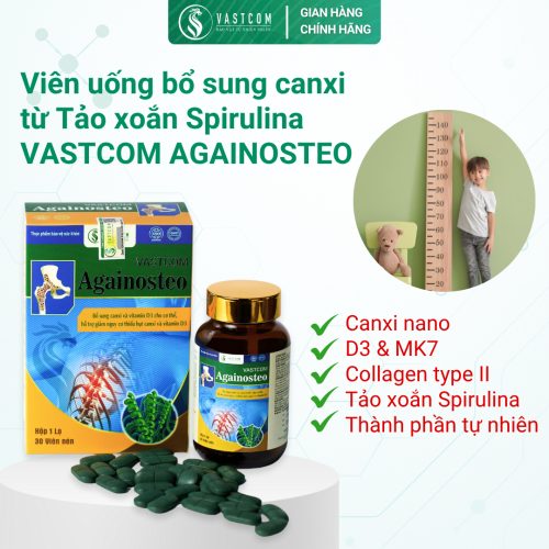 Thực phẩm bảo vệ sức khoẻ VASTCOM AGAINOSTEO 30 Viên