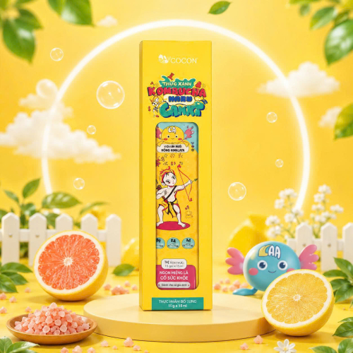Thạch xanh Kombucha Hasu Canxi  175g 