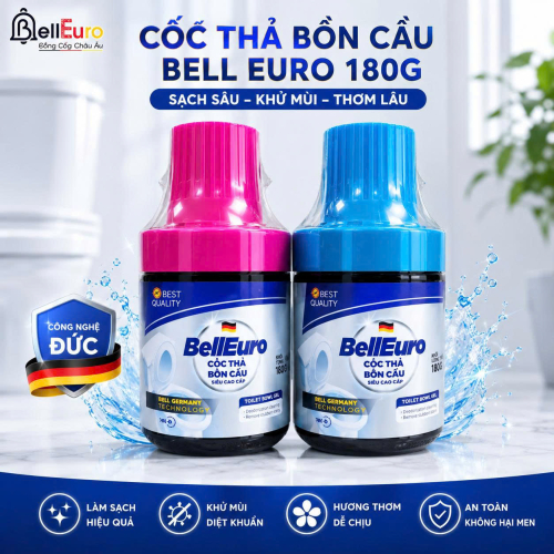 Cốc Thả Bồn Cầu Bell Euro 180g