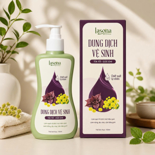 Dung dịch vệ sinh tía tô cúc chi 150ml