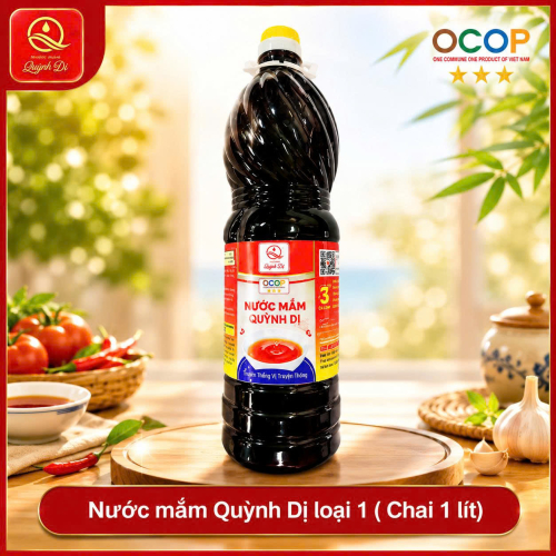 Nước mắm Quỳnh Dị loại 1 ( Chai 1 lít)