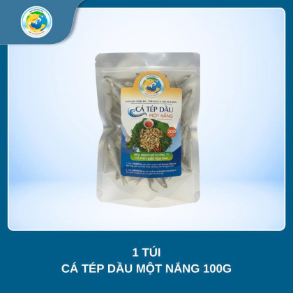 CÁ TÉP DẦU MỘT NẮNG 100g_ 1 TÚI