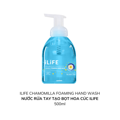 NƯỚC RỬA TAY TẠO BỌT HOA CÚC ILIFE 