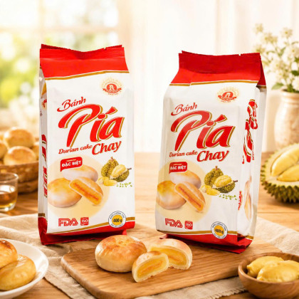 Bánh pía chay 
