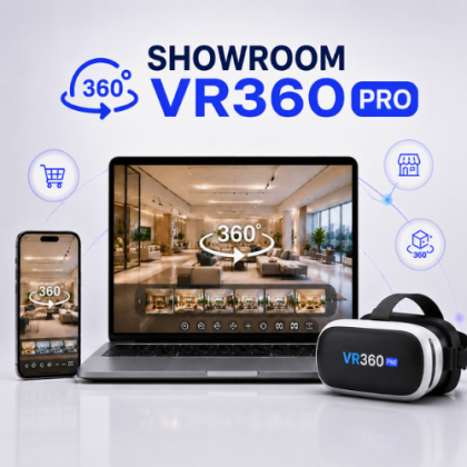 Gian hàng thực tế ảo, Showroom VR360 PRO