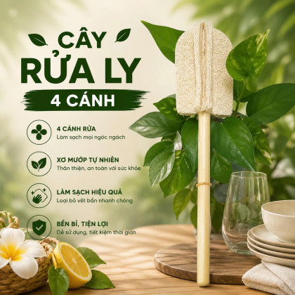 CÂY RỬA LY 4 CÁNH 