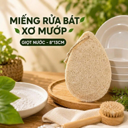 MIẾNG RỬA BÁT XƠ MƯỚP GIỌT NƯỚC