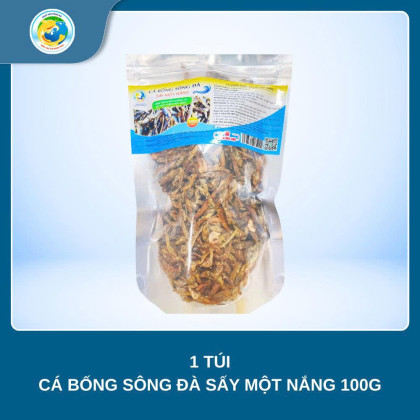 CÁ BỐNG SÔNG ĐÀ SẤY 1 NẮNG 100G