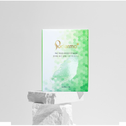 Mặt nạ PUDERMA paz relex booster mask	Hộp 10 miếng	250g (25g/ miếng)