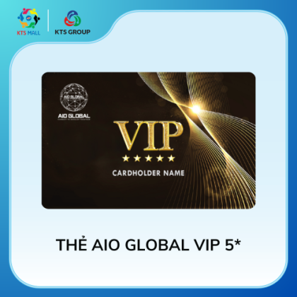 Thẻ AIO Global VIP 5* (Tặng 0đ)