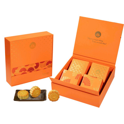 HỘP BÁNH HỘI NGỖ ( Hộp 4 bánh cao cấp 480g & 500g ) 