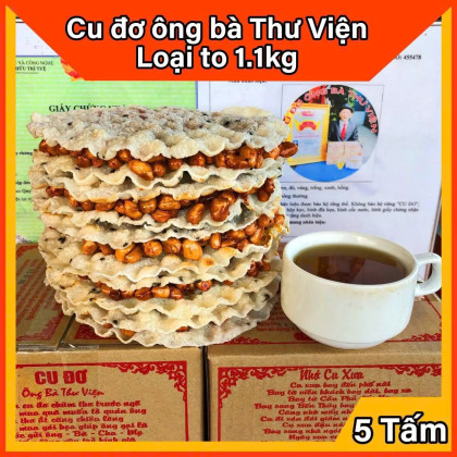 Kẹo cu đơ ông bà Thư Viện (truyền thống, loại to)