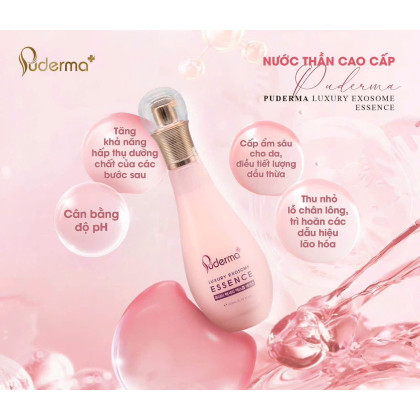 Nước thần cao cấp PUDERMA luxury exosome essence  	Hộp 1 lọ	100 ml