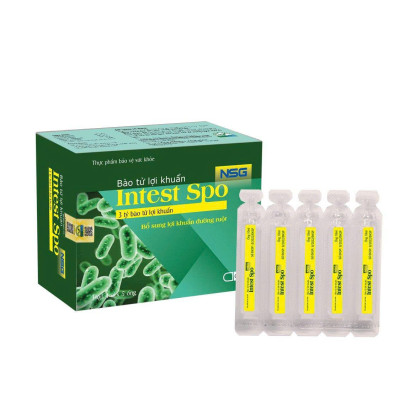Thực phẩm bảo vệ sức khỏe Intest spo Plus (20 ống x 10ml)